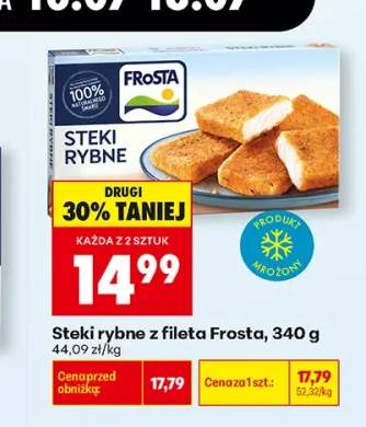 Steki rybne z fileta Frosta