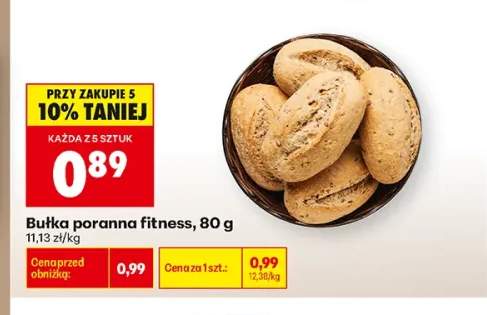 Bułka poranna fitness
