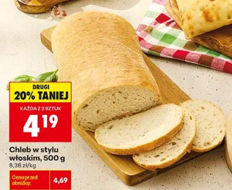 Chleb w stylu włoskim