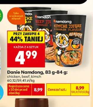 Danie Namdong chicken +2 warianty
