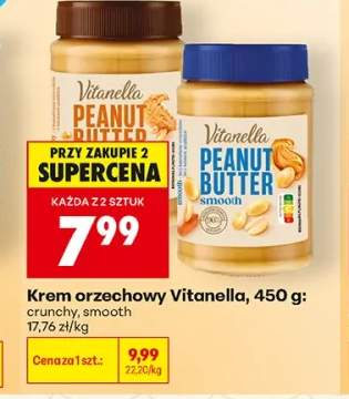 Krem orzechowy Vitanella crunchy +1 wariant