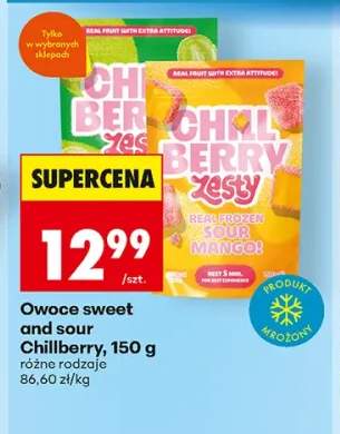 Owoce mrożone Chillberry mango +1 wariant