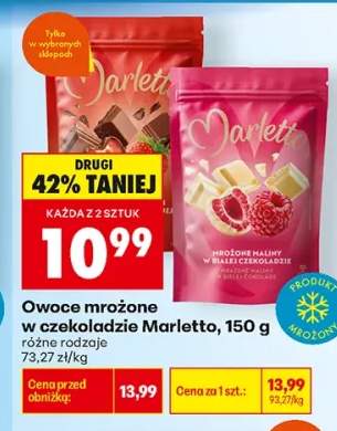 Mrożone truskawki w czekoladzie Marletto +1 wariant