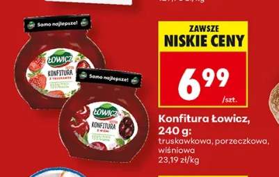 Konfitura truskawkowa Łowicz +2 warianty