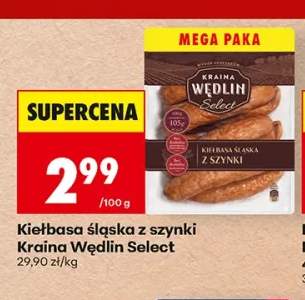 Kiełbasa śląska z szynki Kraina Wędlin Select