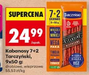 Kabanosy drobiowe 7+2 Tarczyński 9-pak +1 wariant