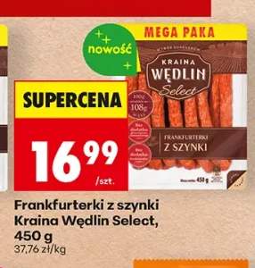 Frankfurterki z szynki Kraina Wędlin Select