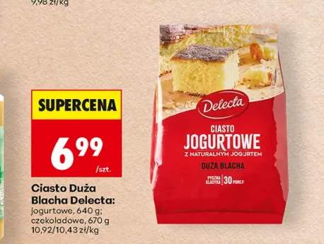 Ciasto jogurtowe Duża Blacha Delecta +1 wariant