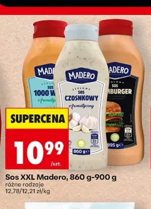 Sos czosnkowy XXL Madero +2 warianty