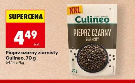 Pieprz czarny ziarnisty Culineo