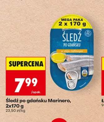 Śledź po gdańsku Marinero 2-pak 170 g