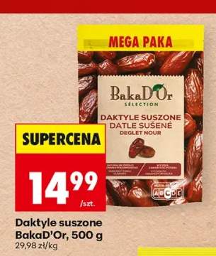 Daktyle suszone BakaD'Or