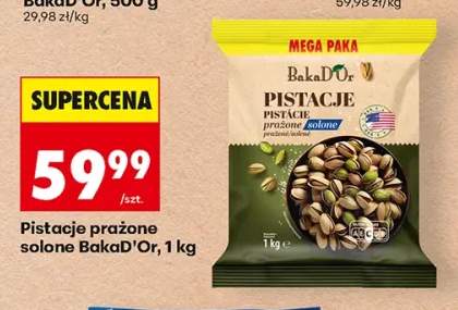 Pistacje prażone solone BakaD'Or