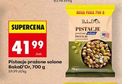 Pistacje prażone solone BakaD'Or