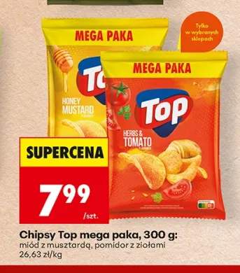 Chipsy Top mega paka miód z musztardą +1 wariant