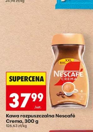 Kawa rozpuszczalna Nescafe Crema 300 g