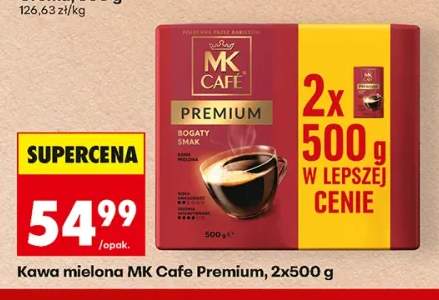Kawa mielona MK Cafe Premium 2-pak 500 g