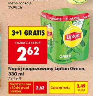 Napój niegazowany Lipton Green
