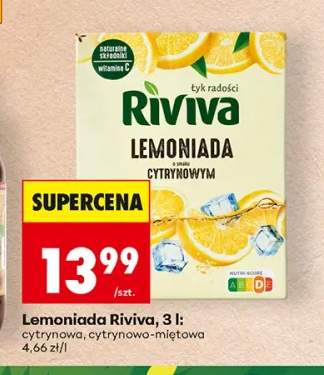 Lemoniada Riviva cytrynowa +1 wariant