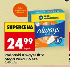 Podpaski Always Ultra Mega Paka