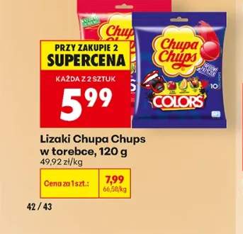 Lizaki Chupa Chups w torebce