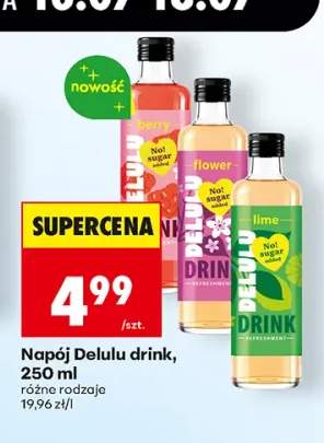 Napój Delulu Lime +2 warianty