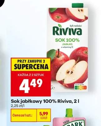 Sok jabłkowy 100% Riviva