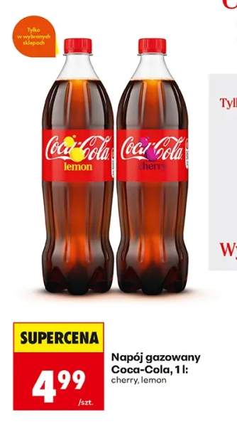 Napój gazowany Coca-Cola Cherry +1 wariant