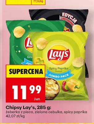 Chipsy Lay's o smaku żeberka z pieca +2 warianty