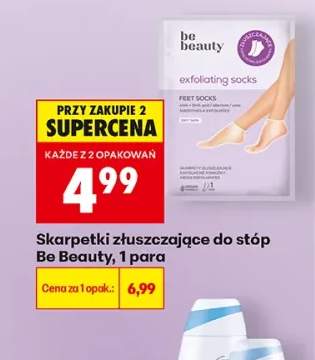 Skarpetki złuszczające do stóp Be Beauty