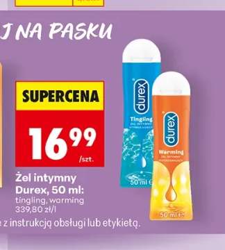 Żel intymny Durex Warming +1 wariant