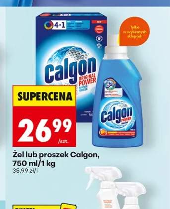 Proszek do pralek Calgon Original Power +1 wariant