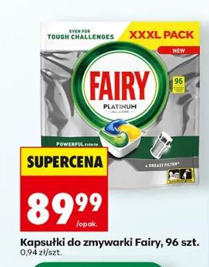 Kapsułki do zmywarki Fairy Platinum