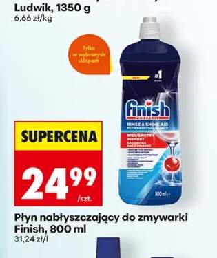 Płyn nabłyszczający do zmywarki Finish