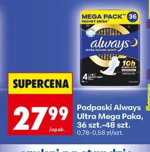 Podpaski Always Ultra Mega Paka