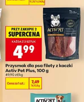 Przysmak dla psa filety z kaczki Activ Pet Plus