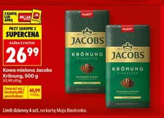 Kawa mielona Jacobs Krönung