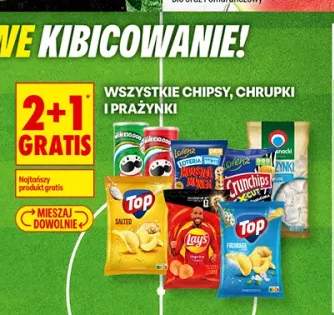 Chipsy chrupki i prażynki +1 wariant