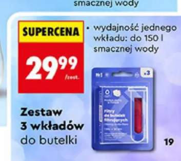 Zestaw 3 wkładów do butelki Dafi