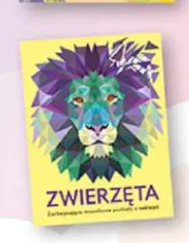 Książka Zwierzęta mozaiki i naklejki