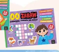 Książka 100 zabaw zadania dla dzieci