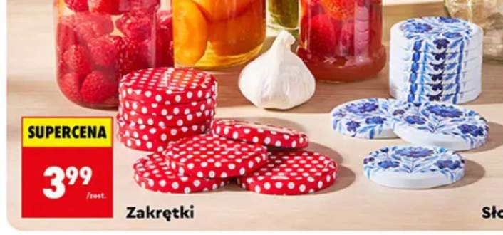 Zakrętki do słoików