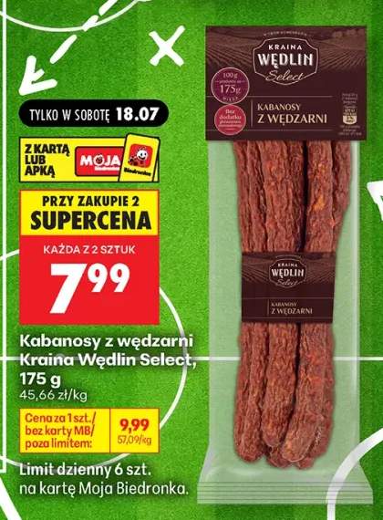Kabanosy z wędzarni Kraina Wędlin Select