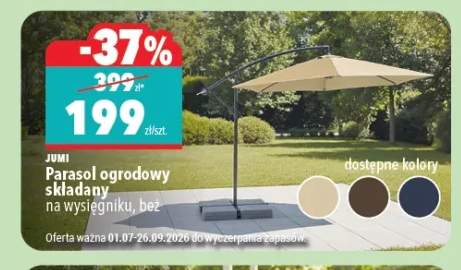 Parasol ogrodowy składany Jumi