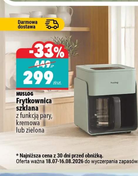Frytkownica szklana Huslog