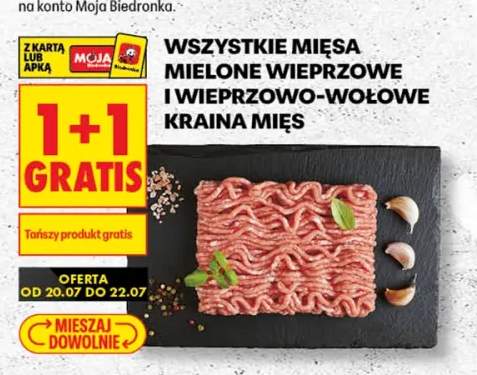 Mięso mielowe wieprzowe Kraina Mięs