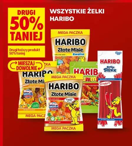 Żelki Haribo +4 warianty