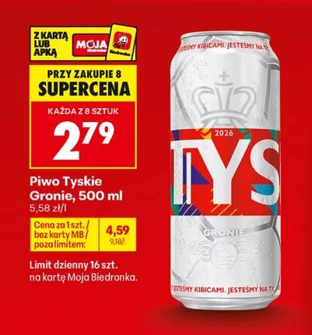 Piwo Tyskie Gronie