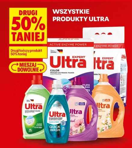 Proszek do prania Ultra Expert Color +5 wariantów