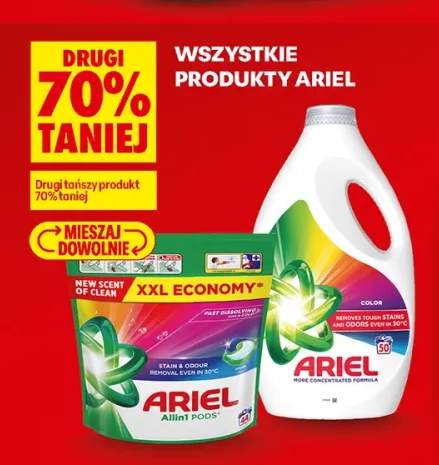 Produkty Ariel +2 warianty